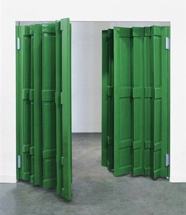 Jim Lambie, Green Door, 2004